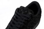 Louis Vuitton x Nike Air Force 1 All Black - Image 3