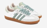 Adidas Samba- Silver Green Putty Mauve - Image 2