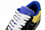 Louis Vuitton x Nike Air Force 1 Silver Yellow - Image 3