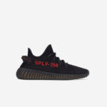 Yeezy Boost 350- Black Red - Image 2