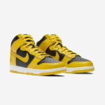 Nike Dunk High- Black Varsity Maize - Image 2