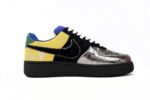 Louis Vuitton x Nike Air Force 1 Silver Yellow - Image 4