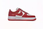 Louis Vuitton x Nike Air Force 1 White Red - Image 4