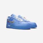Nike Air Force 1- Off White MCA University Blue - Image 2