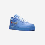 Nike Air Force 1- Off White MCA University Blue - Image 4