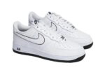 Nike Airforce – ’07 Low White Black Outline Swoosh - Image 2