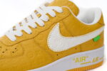 Louis Vuitton x Nike Air Force 1 Co Branded White Yellow - Image 3