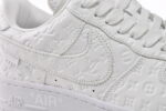 Louis Vuitton x Nike Air Force 1 Triple White - Image 2