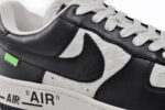 Louis Vuitton x Nike Air Force 1 Black White - Image 2