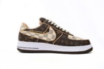 Louis Vuitton x Nike Air Force 1 Coffee - Image 4